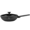 WOK TYTANOWY Z POKRYWĄ 28cm BERLINGER HAUS BH-8124 ANTRACIT